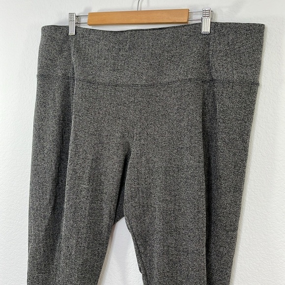 Athleta Delaney‎ Herringbone Tight black grey size 2X - Picture 3 of 12
